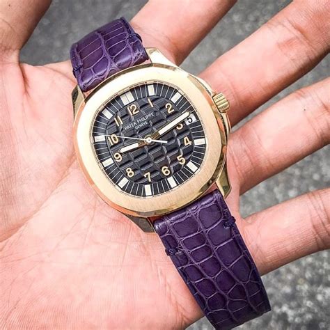 patek philippe alligator strap